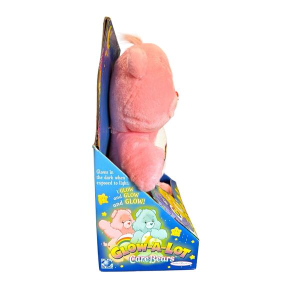 2005 Care Bears 12” Plush Glow-A-Lot Cheer Bear in Original Box New in Box - Picture 7 of 12